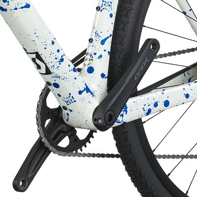 Превью Гревел Велосипед SCOTT Addict Gravel 30 (2026) White/Splatter Blue